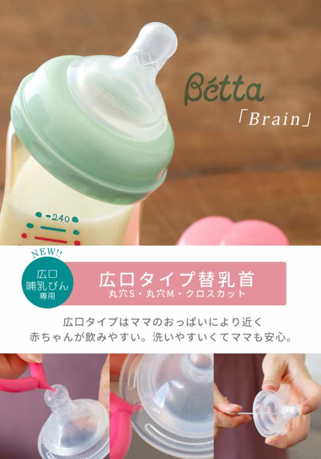 Betta哺乳瓶 - 食事