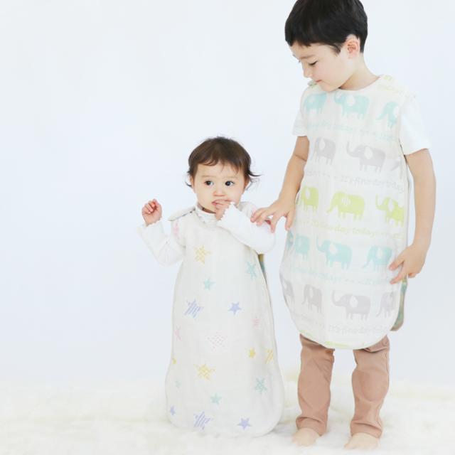 サンデシカ スリーパー 夏用 ベビー 日本製 新生児 おしゃれ 6重ガーゼ ロングベスト 出産祝い プレゼント Mサイズの通販はau Pay マーケット Lansh ランシュ