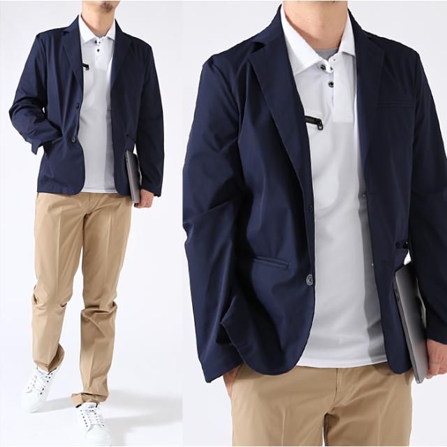 ワークスーツ ジャケット 洗える 撥水 スーツ ストレッチスーツ 作業服 メンズ レディース ストレッチ テレワーク テーラード TULTEX タルテックス_7