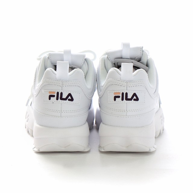 フィラ Fila スニーカー 厚底 レディース 白 ホワイト 定番 靴 シューズ 通勤 ローカット シンプル おしゃれ ディスラプター 2 プレミアの通販はau Pay マーケット Lansh ランシュ