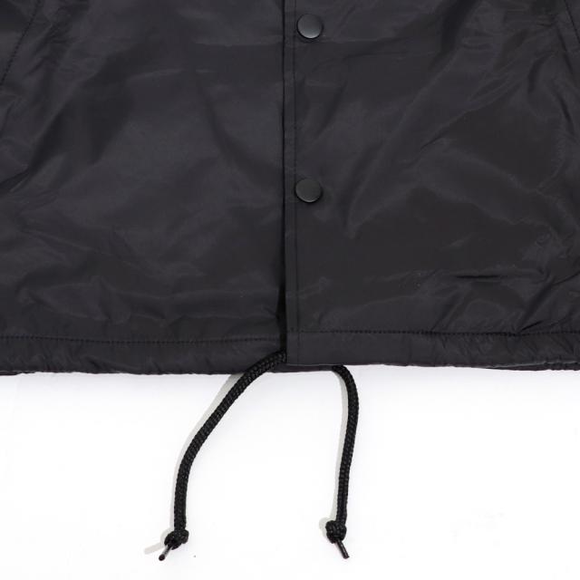 ハフ HUF コーチジャケット メンズ 黒 ブラック JK00390 JK00420 ロゴ アウター ジャケット 秋 春 ウインドブレーカー ナイロン ジャンパー バイク アメカジ_4