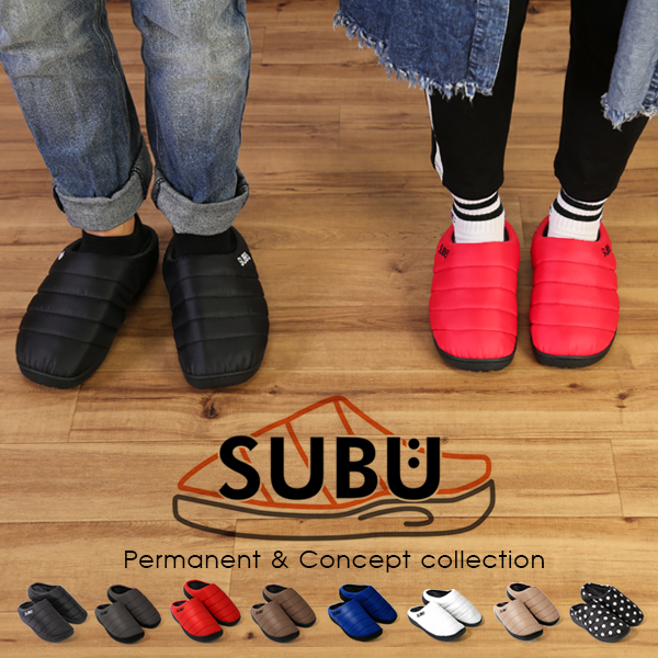 Subu スブ サンダル ダウンサンダル 冬 スリッパ スリッポン 男女兼用 レディース メンズ 冬用 あったか 起毛の通販はau Pay マーケット Lansh ランシュ