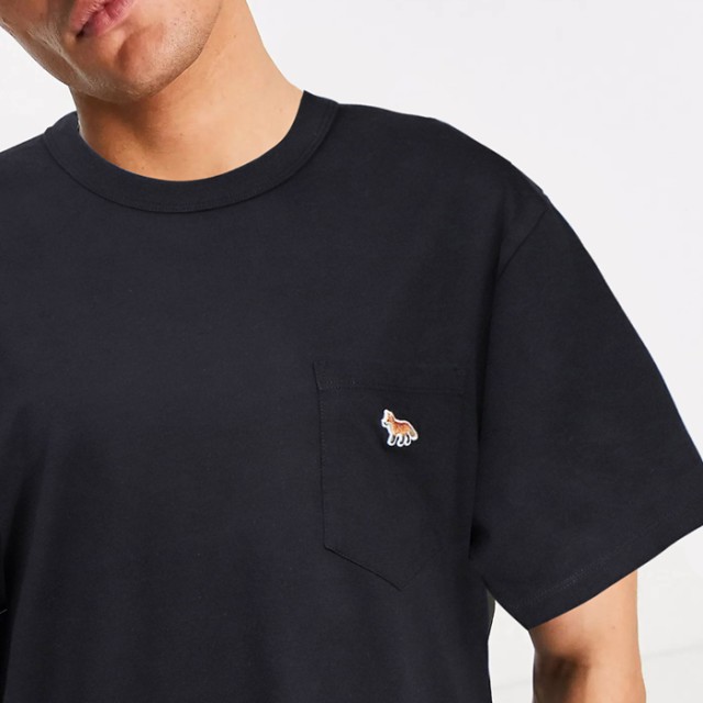 メゾンキツネ Tシャツ メンズ 半袖 MAISON KITSUNE PROFILE FOX
