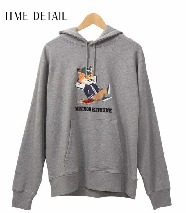 メゾンキツネ パーカー スウェット プルオーバー MAISON KITSUNE FOX ...