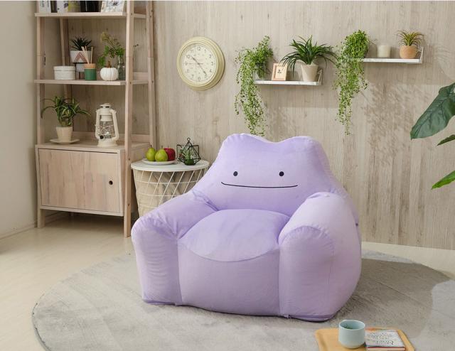 ソファ ソファー 1人掛け メタモン ビーズソファー ポケットモンスター 