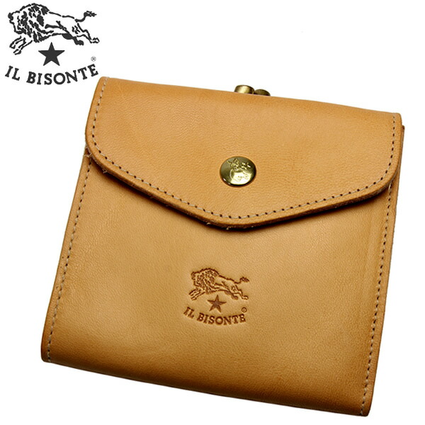 IL BISONTE,レディース,メンズ,折り財布,がま口(T78) ウォレット IL BISONTE,レディース,メンズ,折り財布,がま口(T78) ウォレット