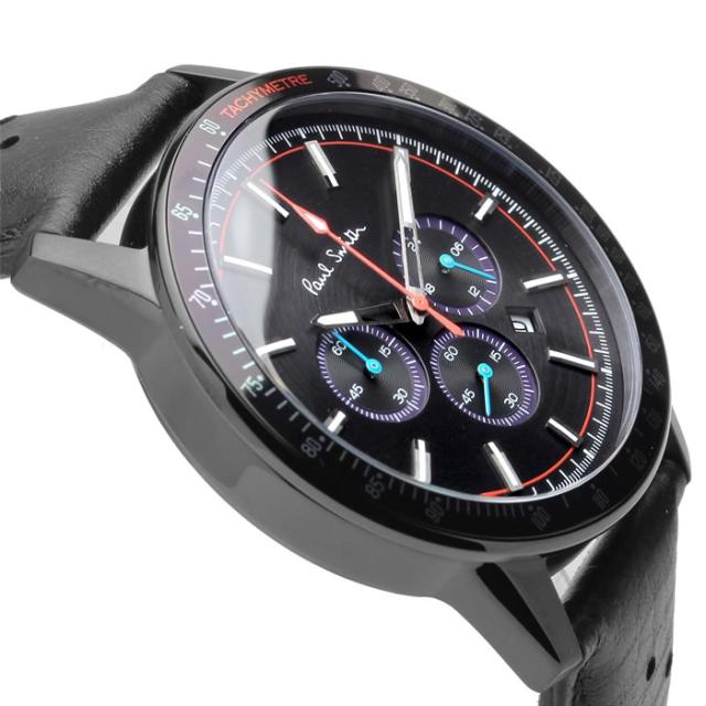 ポールスミス Paul Smith 腕時計 メンズ クロノグラフ 革ベルト 本革