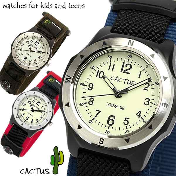 Cactus カクタス 腕時計 子供 100m防水 コンパス ビーチコレクション ナイロンベルト キッズウォッチ ボーイズ Cac 65の通販はau Pay マーケット Cameron