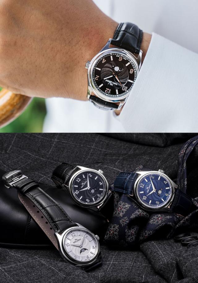 カルレイモン　KARL-LEIMON 純正レザーベルト　革ベルト 黒 Dバックル 楽天市場】カルレイモン KARL LEIMON 腕時計 メンズ 革ベルト
