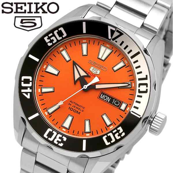 【SEIKO5 SPORTS/セイコー5 スポーツ】 腕時計 ウォッチ 自動巻き オートマチック メンズ SRPC55K1|au PAY マーケット