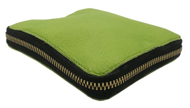 送料無料 コムデギャルソン 財布 SA2100WW Green ラウンドファスナー 二つ折り財布 COMME des GARCONS_2