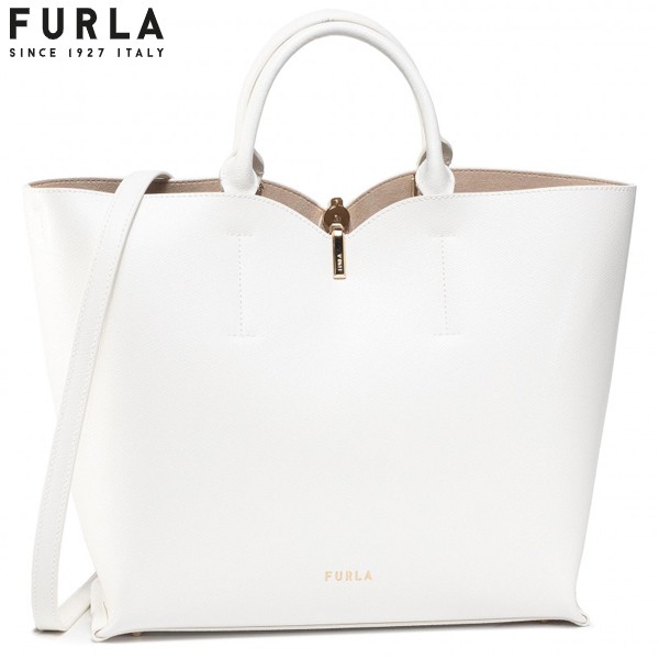 【新品未使用】FURLA フルラ リボン M トートバッグ