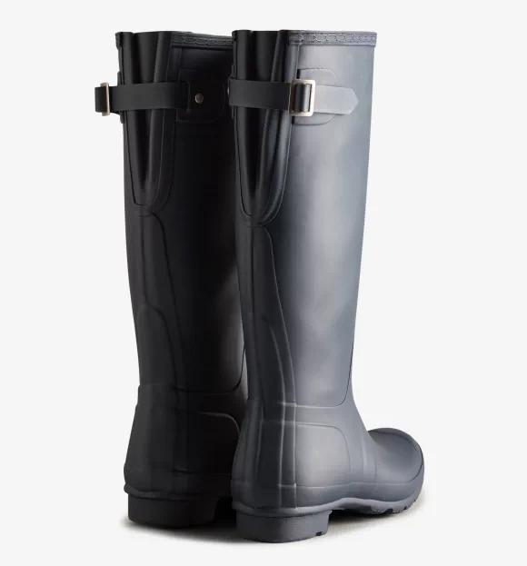送料無料 ハンター レインブーツ WFT1001RMA navy レディース レイン