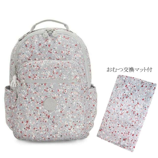 ラドヤード・キプリング 背嚢 KIPLING KI6993 48X SEOUL BABY お襁褓取り替えっこつや消し付 マザーズ御徒面子 マザーズ背嚢