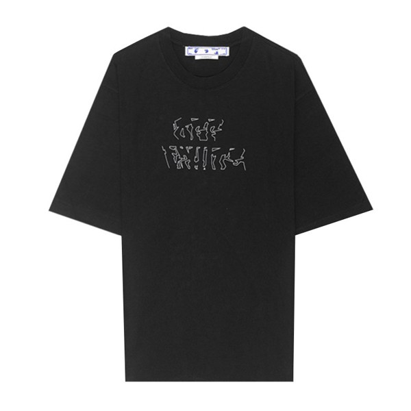 オフホワイト OFF-WHITE Tシャツ 半袖 丸首 NEEN ARROW SKATE S/S TEE