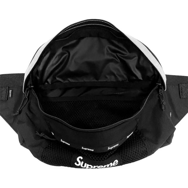 送料無料 Supreme シュプリーム ウエストバッグ B47 ブラック Waist