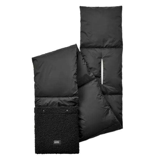 送料無料 アグ マフラー 102822 Black フラッフ パッカブル スカーフ レディース 耐水 ストール UGG_1