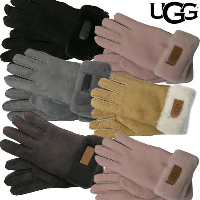 送料無料 アグ UGG 手袋 17369 手袋 レディース ターン カフ グローブ シープスキン