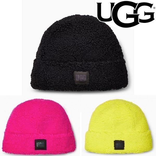 送料無料 アグ UGG もこもこビーニー SHERPA CUFF BEANIE 20051 ビーニー 帽子 レディース ファー