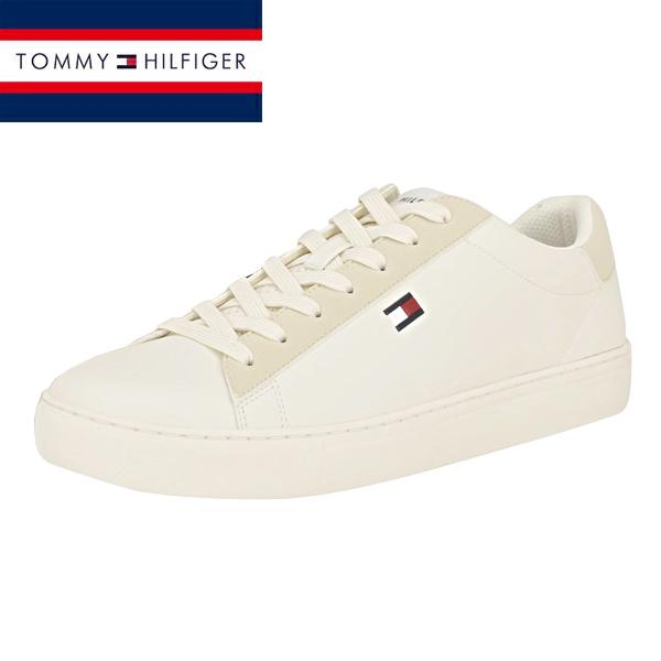 送料無料 トミーヒルフィガー スニーカー tmBRECON3 IVO01 ローカット フェイクレザー シューズ 靴 カジュアル  