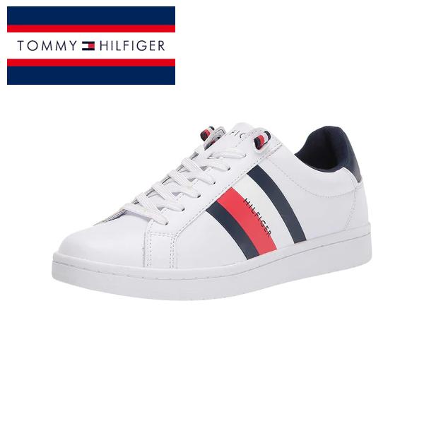 送料無料 トミーヒルフィガー スニーカー tmLECTERN WHMSY ローカット フェイクレザー シューズ 靴 カジュアル Tommy Hilfiger