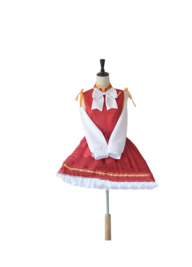 DK2152 東方project東方妖々夢風 八雲橙風 衣装+帽子+耳+尾　コスチューム、コスプレ 完全オーダメイドも対応可能