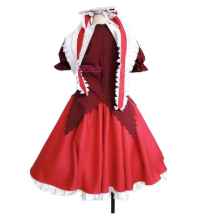 DK2492 東方Project 鍵山雛 風 衣装+ウィッグ コスプレ衣装 完全オーダ