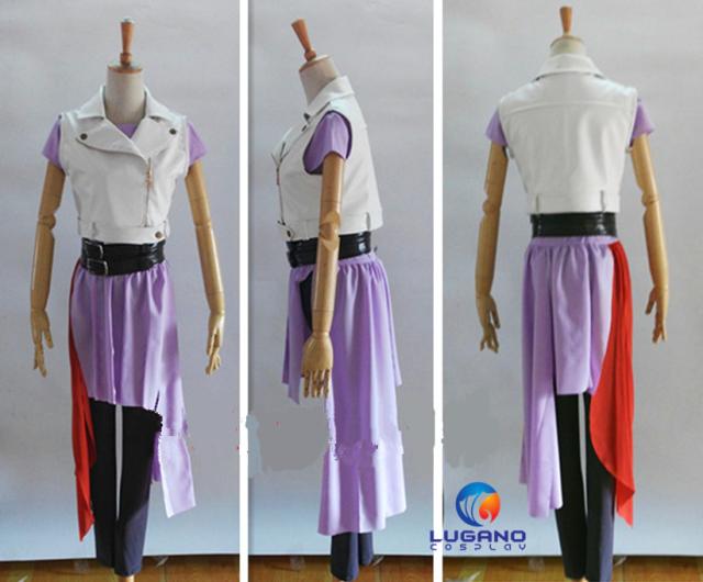 遊戯王 ARC-V 黒咲瑠璃 くろさきるり 風   コスプレ衣装　  ハロウィン　仮装パーティー