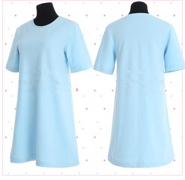 はたらく細胞 血小板 けっしょうばん 風 コスプレ衣装+ウィッグ+靴カバー 　コスプレ衣装  　完全オーダメイドも対応可能 はたらく細胞 血小板 けっしょうばん 風 コスプレ衣装+ウィッグ+靴