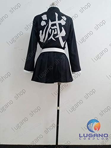 LUGANO　鬼滅の刃  きめつのやいば　甘露寺 蜜璃(かんろじ みつり) 風 コスプレ衣装 ハロウィン　仮装 完全オーダー可能 LUGANO 鬼滅の刃 きめつのやいば 甘露寺 蜜璃(かんろじ みつり) 風