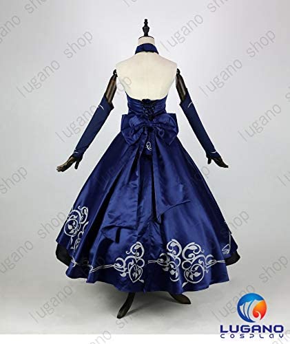 FATE Saber セイバー ドレス 風　  コスプレ衣装  cosplay　コスチューム ハロウィン　イベント_2