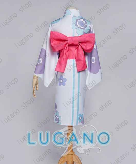 LUGANO 艦隊これくしょん ~艦これ~ 江風 浴衣 着物 風 コスプレ衣装