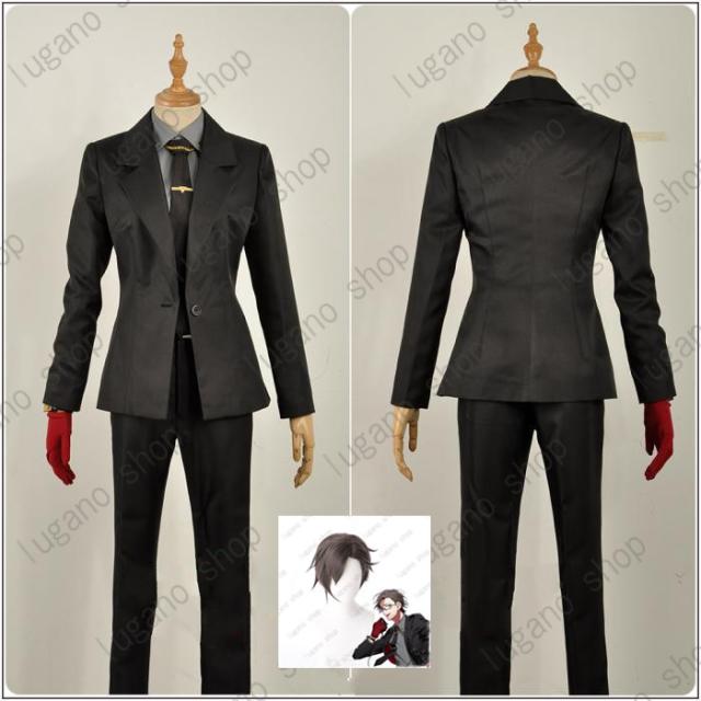 ヒプノシスマイク（ヒプマイ）入間銃兎（いるまじゅうと） 風 コスプレ衣装 +ウィッグセットの通販は