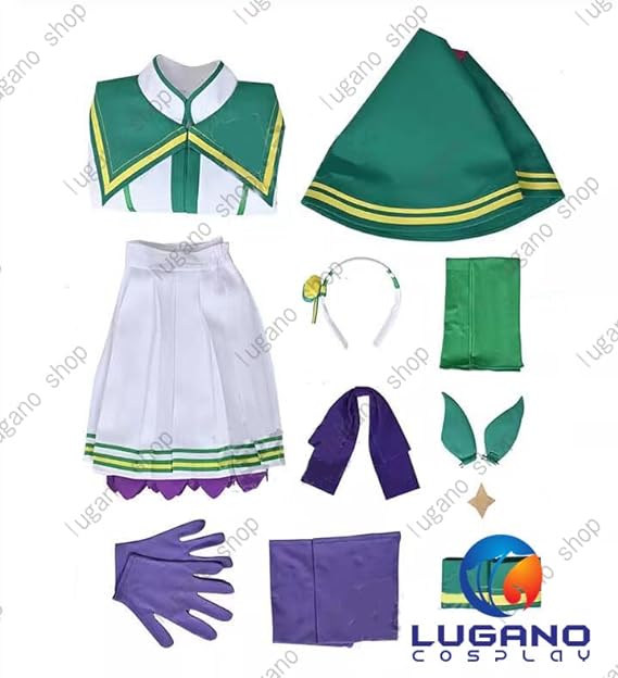 ウマ娘プリティーダービー サイレンススズカ 勝負服 風 コスプレ衣装