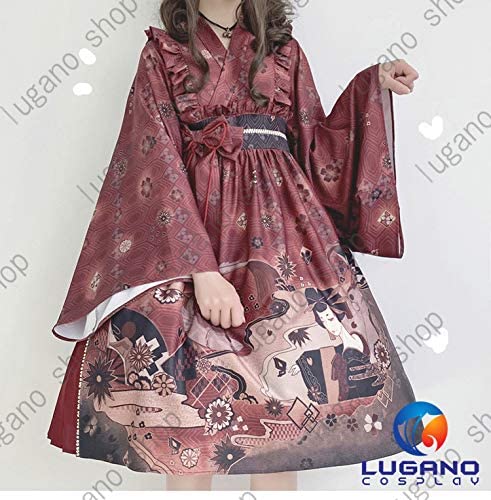 萌えゴシック ロリータ風 Sweet Gothic Lolita風 ワンピース KL004 森