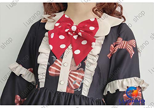萌えゴシック　ロリータ風　Sweet Gothic Lolita風　ワンピース　KL005　森ガール　学園 クリスマス ハロウィン イベント仮装 コスチューム コスプレ衣装 萌えゴシック ロリータ風 Sweet Gothic Lolita風 ワンピース KL005 森