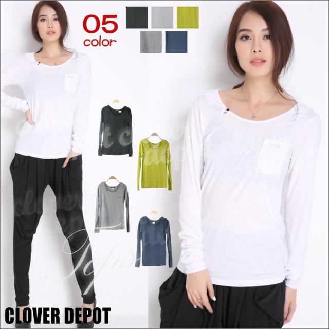 メール便送料無料 代引き 後払い不可 ヴィンテージ ロンt Tシャツ レディース 無地 ロングｔシャツ シンプルの通販はau Pay マーケット クローバーデポ 5400円以上で送料無料