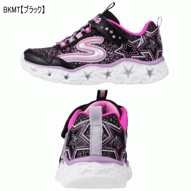 光る靴 スケッチャーズ ギャラクシーライト Skechers 109l キッズ ジュニア スニーカー 靴 Led フラッシュスニーカー ブラック ネイビの通販はau Pay マーケット ミトモ