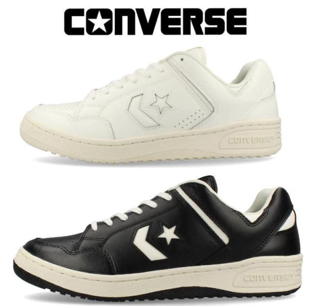 メンズ コンバース ウエポン CC OX ローカット スニーカー CONVERSE WEAPON OX ホワイト ブラック 白 黒 靴 限定 大きいサイズ かっこいい おしゃれ ダンス スケーター 限定 男性 34201750 34201751 25.5cm 26cm 26.5cm 27cm 28cm 29cm