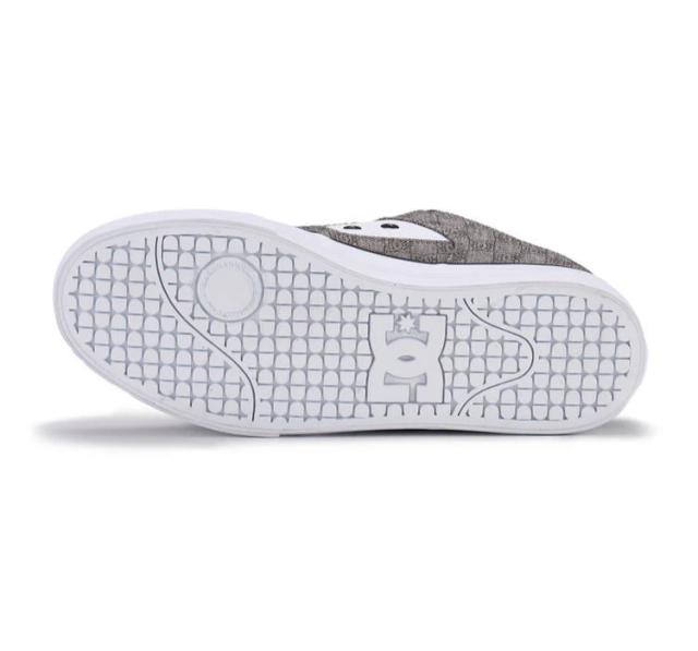 ディーシー dc メンズ ローカット スニーカー シューズ ピュア TX SE DM252302 DC SHOES PURE TX SE ダンス スケーター 限定 白 ホワイト グレー WGY 男性 通学 かっこいい キングサイズ 25cm 25.5cm 26cm 26.5cm 27cm 28cm 29cm