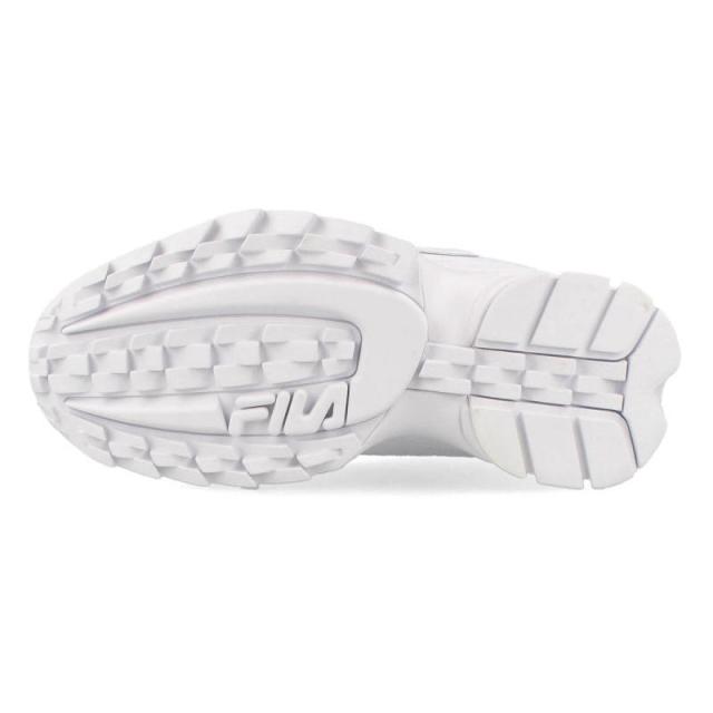 フィラ FILA  ダッドスニーカー 厚底 スニーカー レディース ブランド 白 おしゃれ かわいい ディスラプター 2 DISRUPTOR II ufw23029 101 ホワイト 白 女性 靴 ダンス ストリート 22.5cm 23.0cm 23.5cm 24cm 24.5cm 25cm
