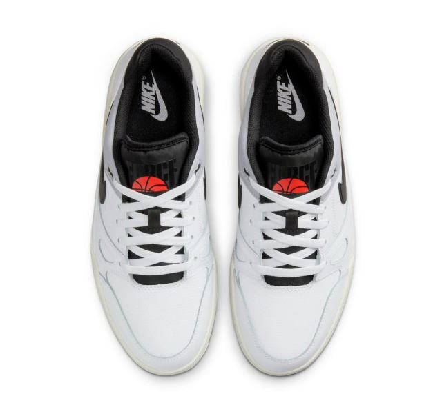 ナイキ メンズ スニーカー フル フォース ロー ローカット FB1362 101 NIKE FULLFORCE LO 白 黒 ブラック ホワイト 男性 靴 通学 限定 かっこいい バスケット 大きいサイズ プレゼント 25cm 25.5cm 26cm 26.5cm 27cm 27.5cm 28cm 29cm 30cm 31cm 32cm