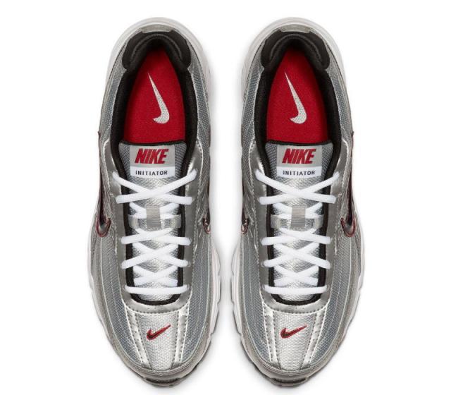 ナイキ メンズ ランニングシューズ ナイキ イニシエーター 394055-001 ローカット ブラック ホワイト シルバー スニーカー 厚底 速い メッシュ 運動靴 軽量  通勤 通学 男性 くつ 黒 銀 マラソン 長距離 NIKE INITIATOR 大きい 25cm 25.5cm 26cm 26.5cm 27cm 27.5cm 28cm ナイキ メンズ ランニングシューズ ナイキ イニシエーター 394055-001