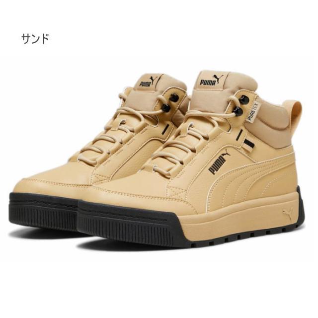 PUMA プーマ 完全防水 防寒 プーマ タレンズ SB 3 ピュアテックス 393930 01 02 ハイカット スニーカー メンズ スノトレ ウィンターブーツ かっこいい 雪国対応 寒冷地 靴 黒 男性 大きいサイズ 冬 ウィート ブラック 25cm 25.5 26cm 26.5cm 27cm 28cm 29cm 30cm_4