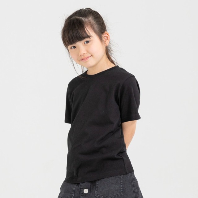 ゆうパケ送料無料 キッズ Tシャツ 半袖 子供服 男の子 女の子 無地 綿