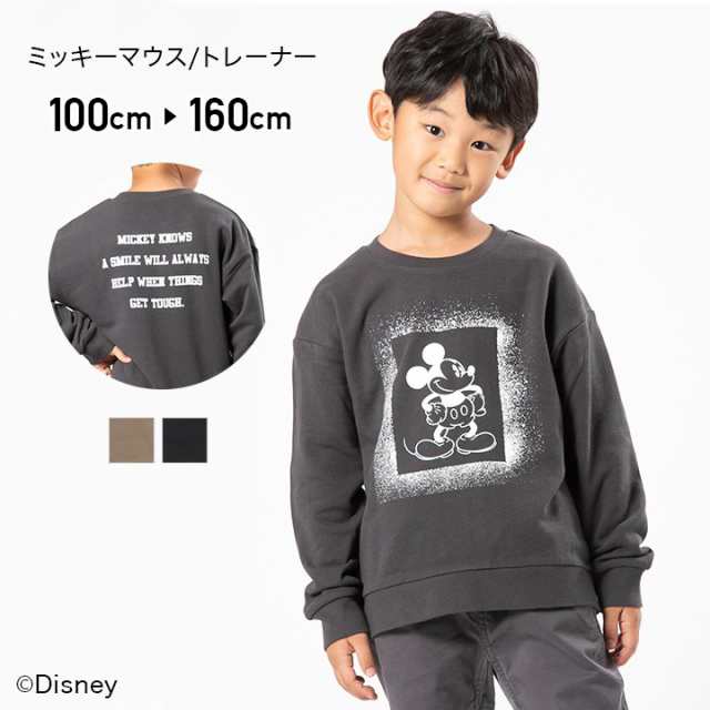 ベビー キッズ 子供服 ミッキーマウス トレーナー 裏毛 綿100 男の子 トップス Disney 21春 100 110 1 130 140 150 160cmの通販はau Pay マーケット チルドレン通信