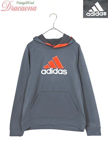 レディースパーカー古着 Adidas アディダス エキップメント ロゴ グレー 裏起毛 クライマウォーム パーカー ジャージ M位の通販はau Pay マーケット 古着屋ドラセナ