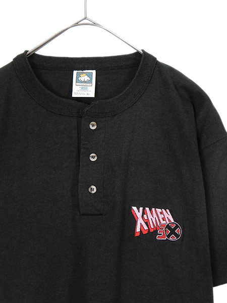 古着 Tシャツ 90s Usa製 Marvel マーベル X Men ピンク 刺しゅう ヘンリーネック アメコミ Tシャツ L 古着の通販はau Pay マーケット 古着屋ドラセナ