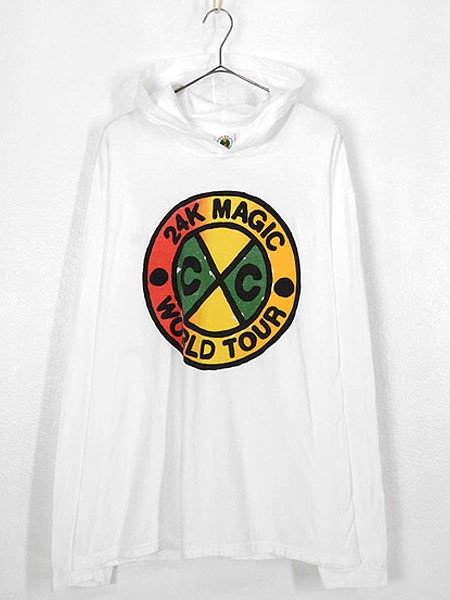 古着 カットソー Cross Colours Bruno Mars 24k Magic World Tour
