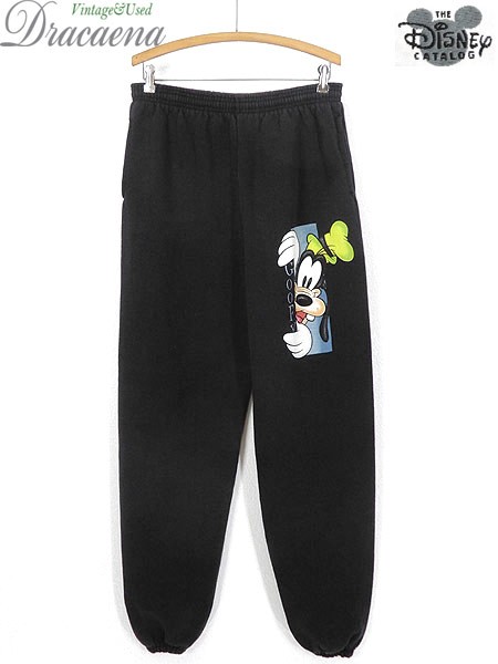 古着 パンツ 90s Usa製 Walt Disney Goofy グーフィー キャラクター スウェット パンツ L 古着の通販はau Pay マーケット 古着屋ドラセナ